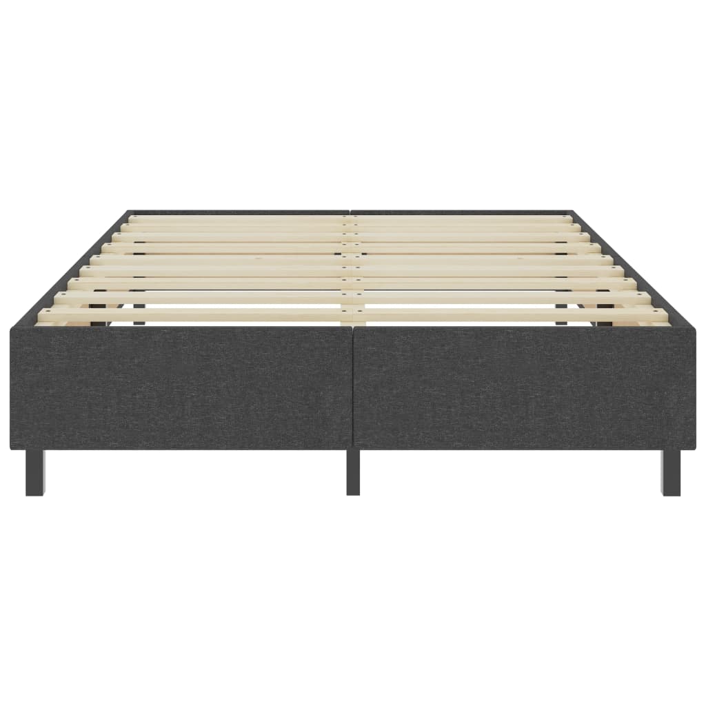 Boxspringframe stof grijs 100x200 cm