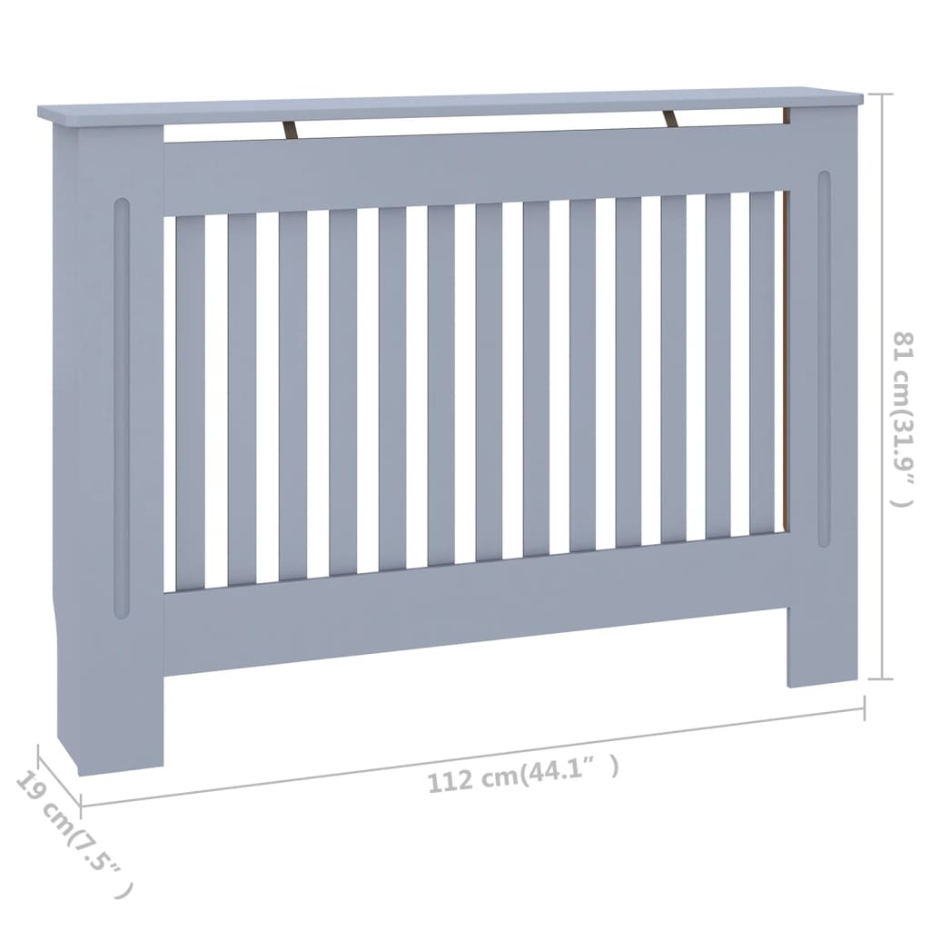 Radiatorombouw 172x19x81 cm MDF