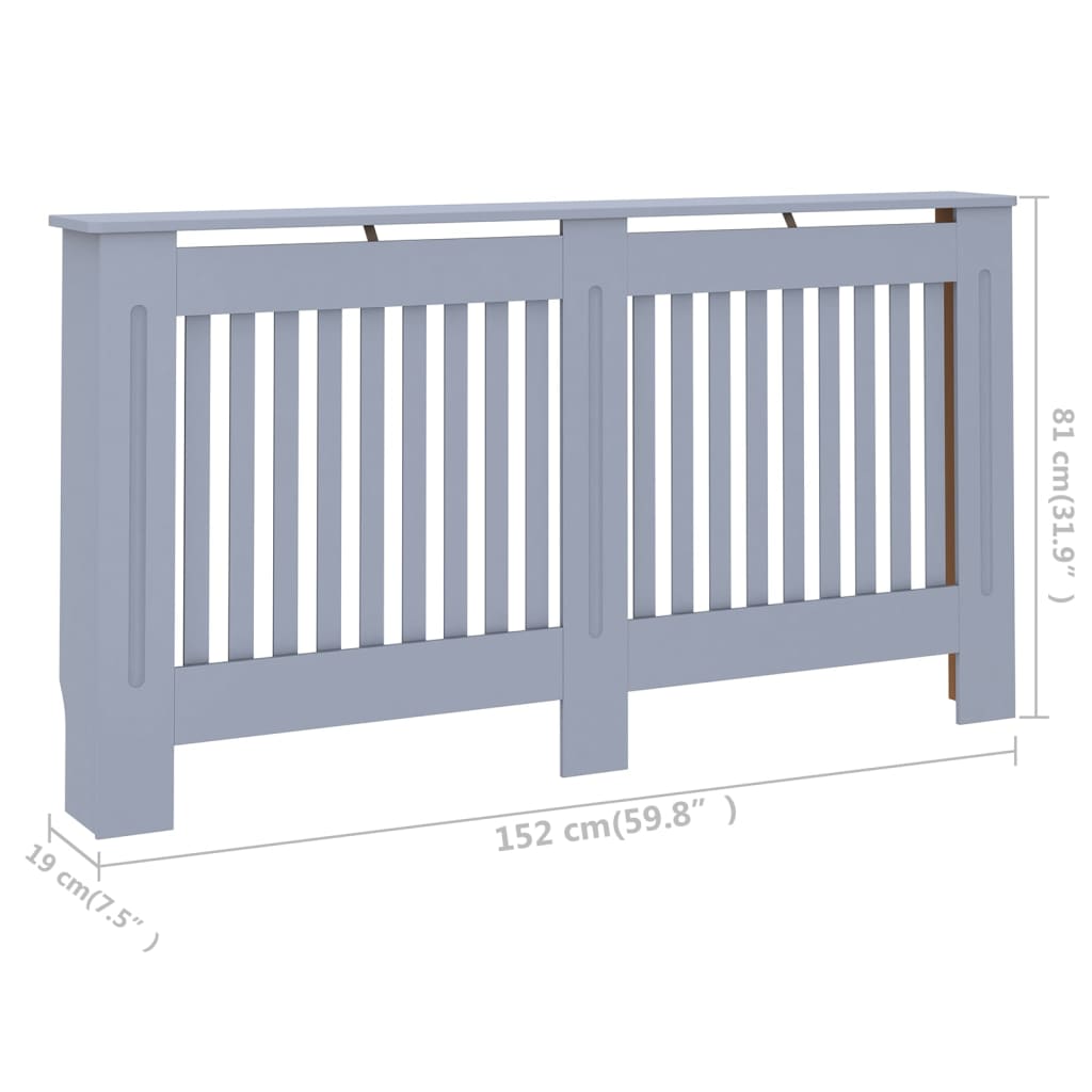 Radiatorombouw 172x19x81 cm MDF