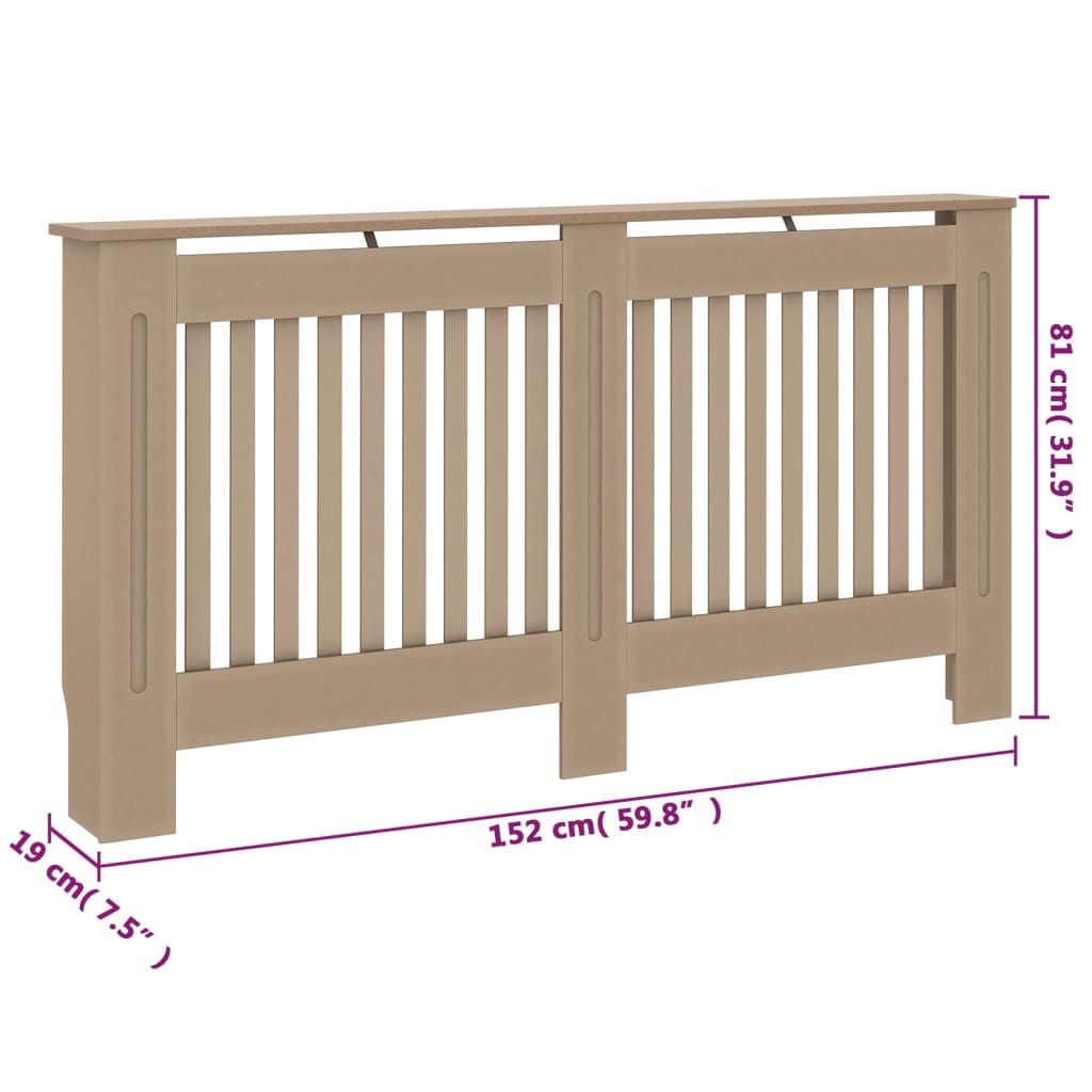 Radiatorombouw 172x19x81 cm MDF