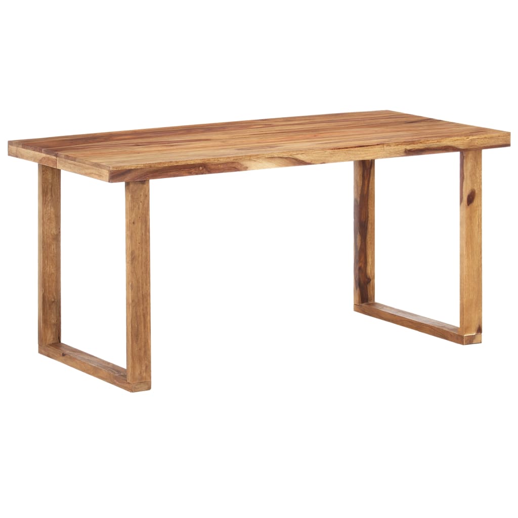 Table à manger 110x50x76 cm en bois d'acacia massif