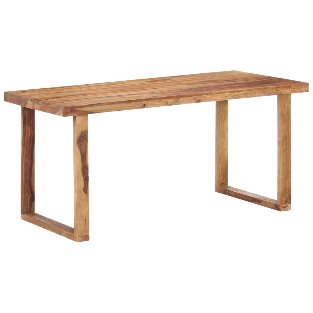 Table à manger 110x50x76 cm en bois d'acacia massif