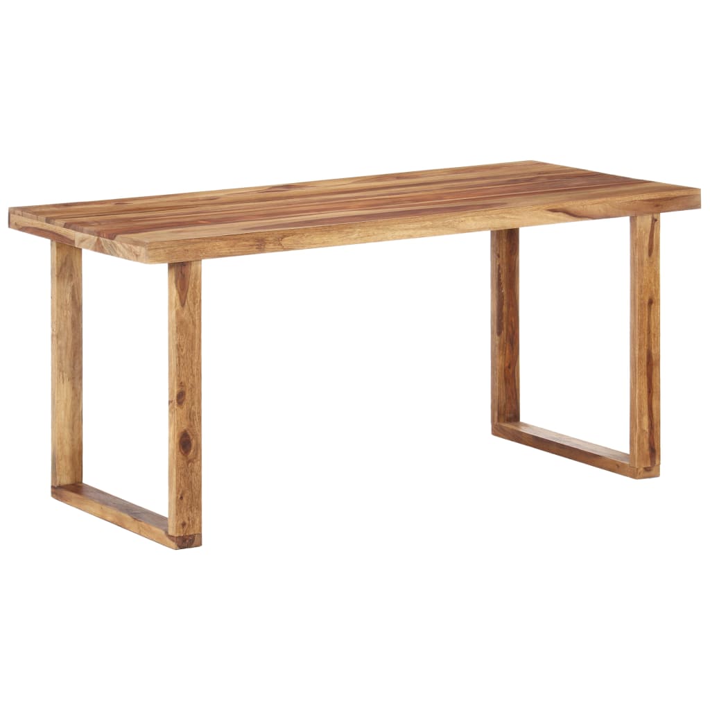 Table à manger 110x50x76 cm en bois d'acacia massif