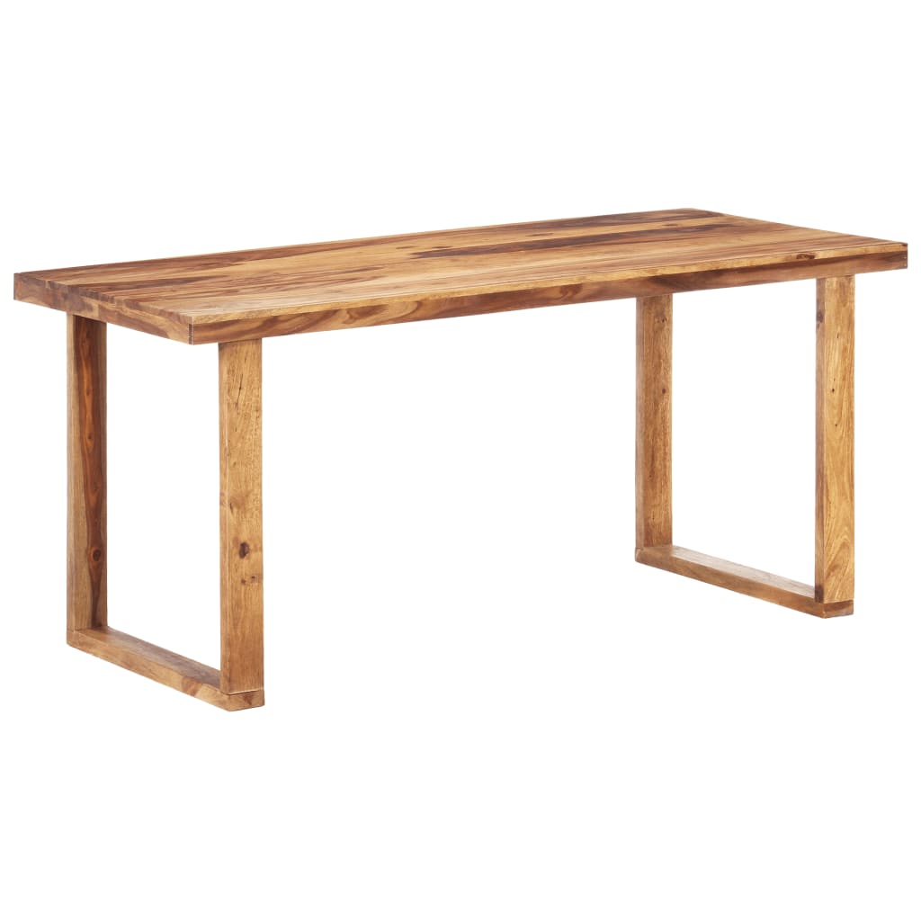 Table à manger 110x50x76 cm en bois d'acacia massif