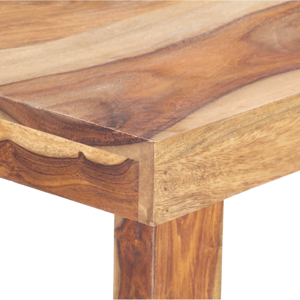 Table à manger 110x50x76 cm en bois d'acacia massif