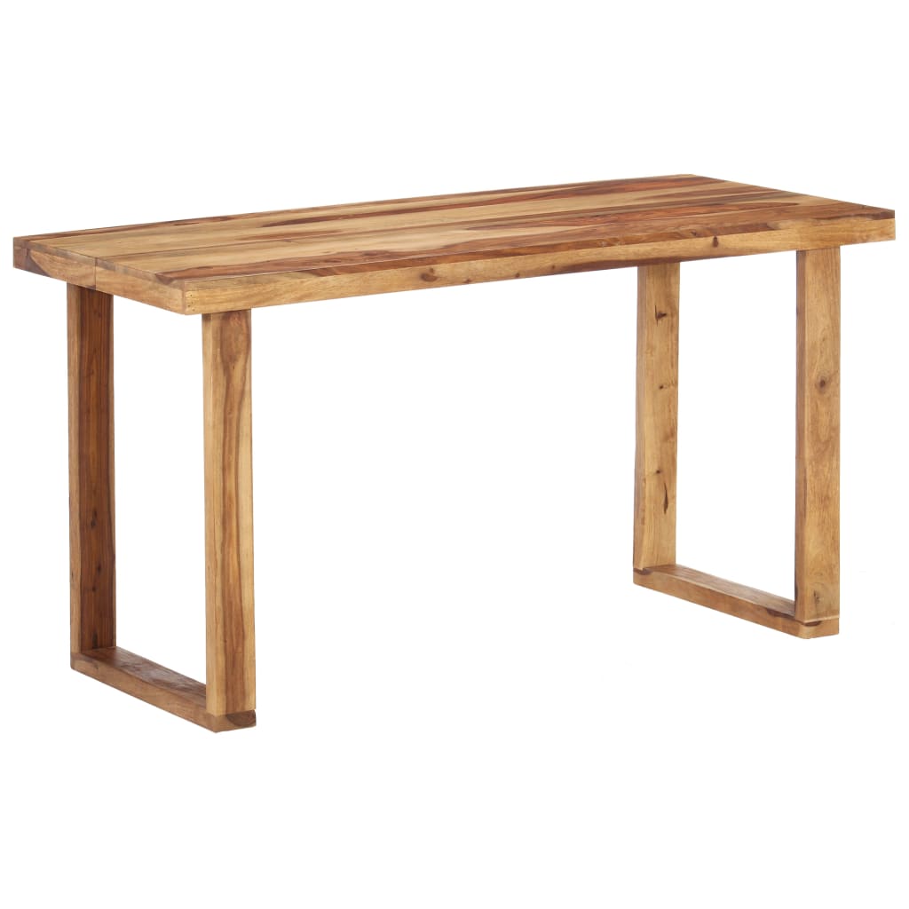 Table à manger 110x50x76 cm en bois d'acacia massif