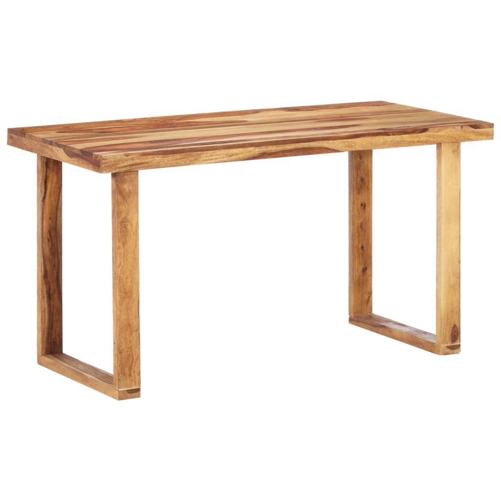 Table à manger 110x50x76 cm en bois d'acacia massif