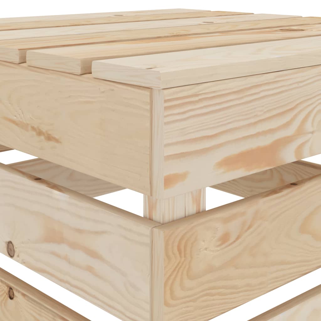 2-delige Loungeset pallet hout