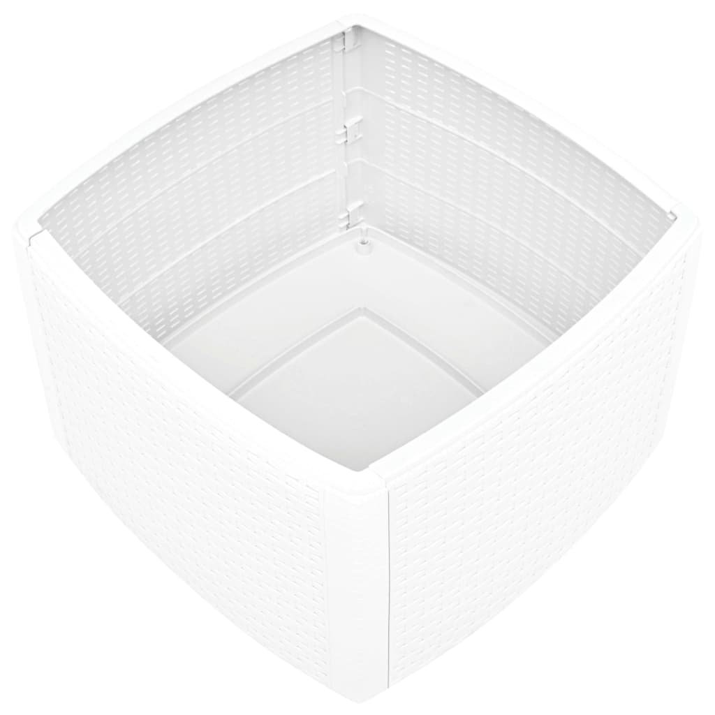 Table d'appoint 54x54x36,5 cm en plastique