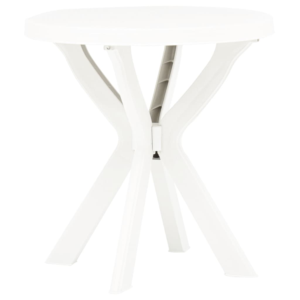 Table bistro Ø70 cm en plastique