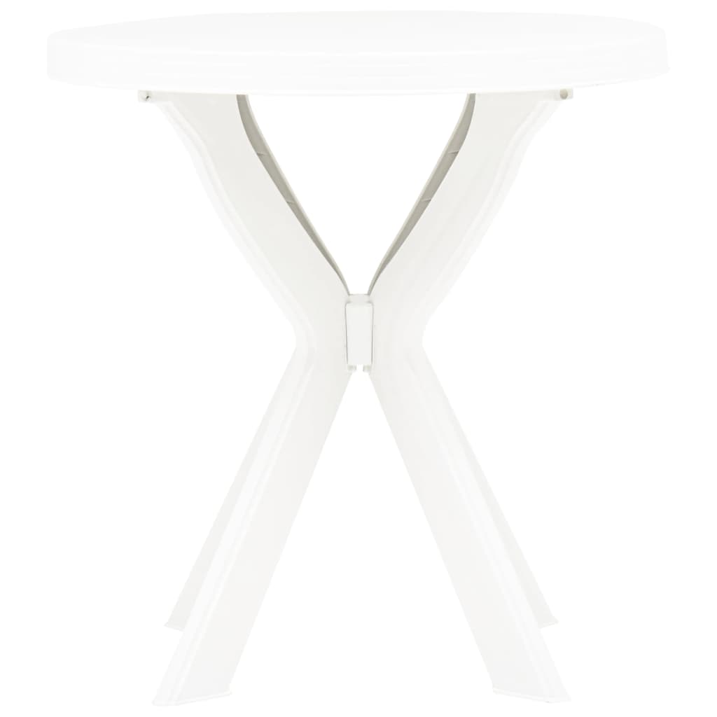 Table bistro Ø70 cm en plastique