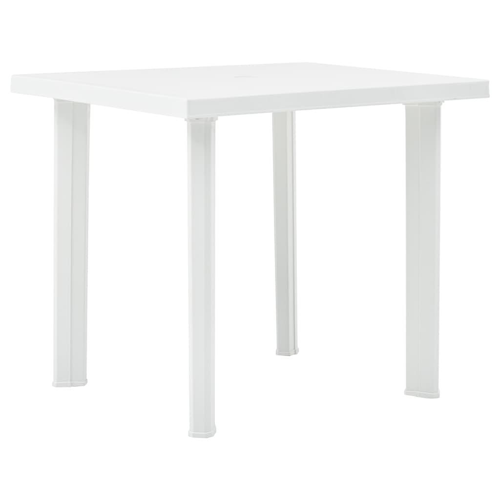 Table de jardin 80x75x72 cm en plastique