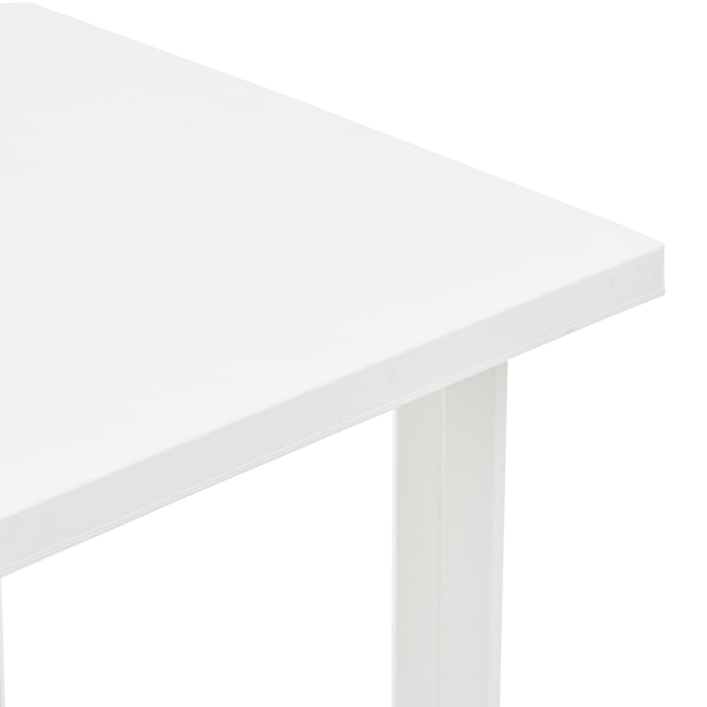 Table de jardin 80x75x72 cm en plastique