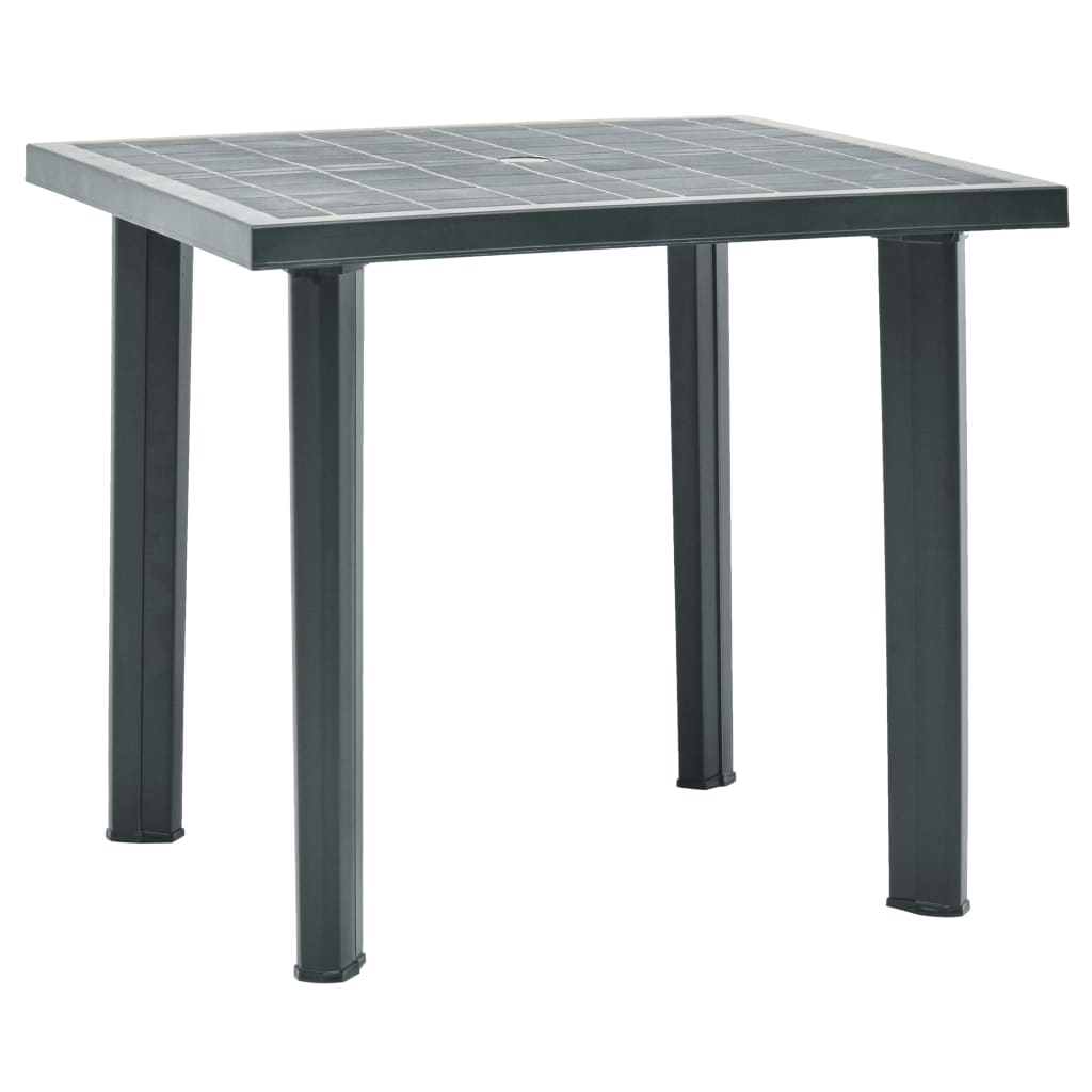 Table de jardin 80x75x72 cm en plastique