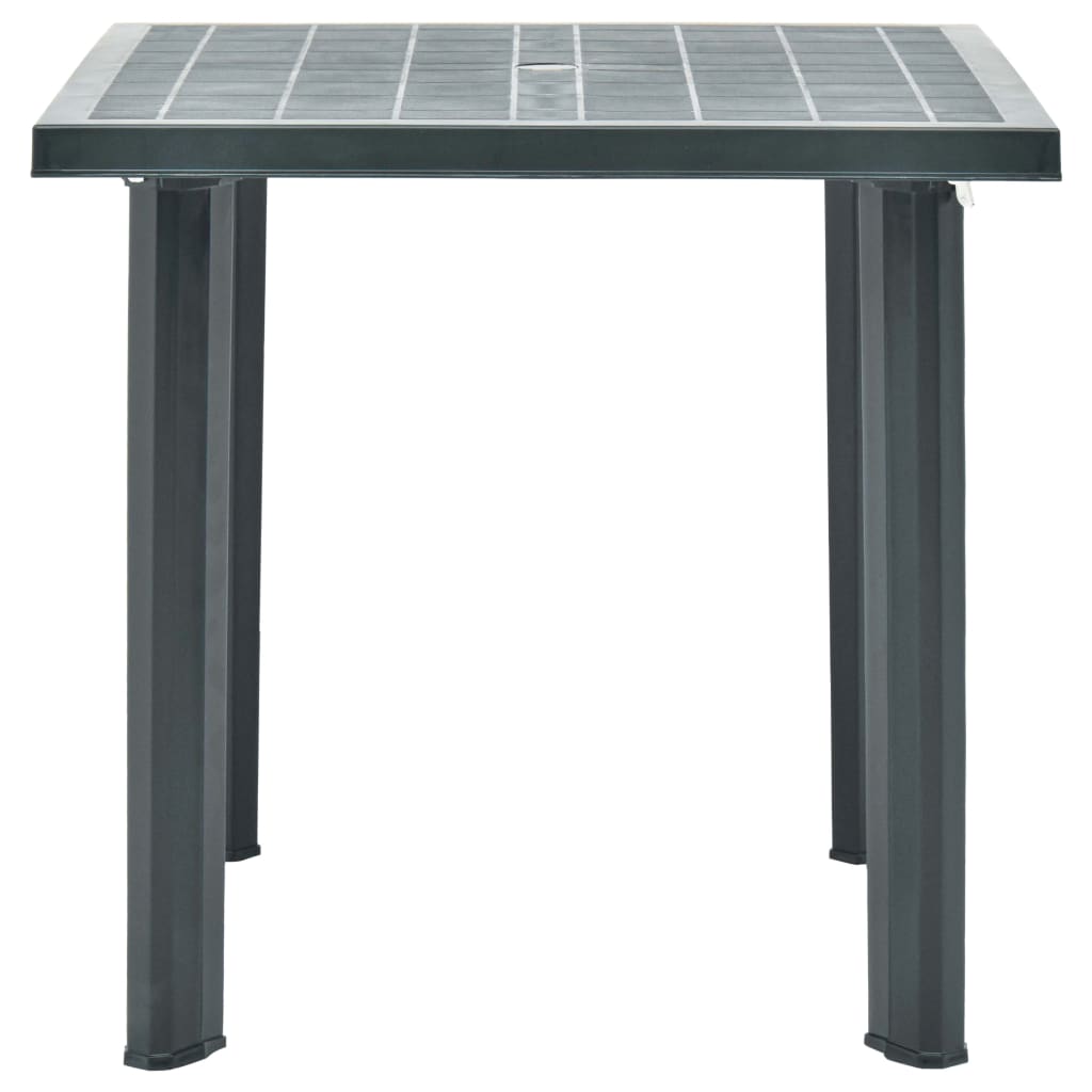 Table de jardin 80x75x72 cm en plastique