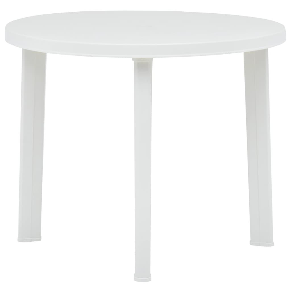 Table de jardin 89 cm en plastique