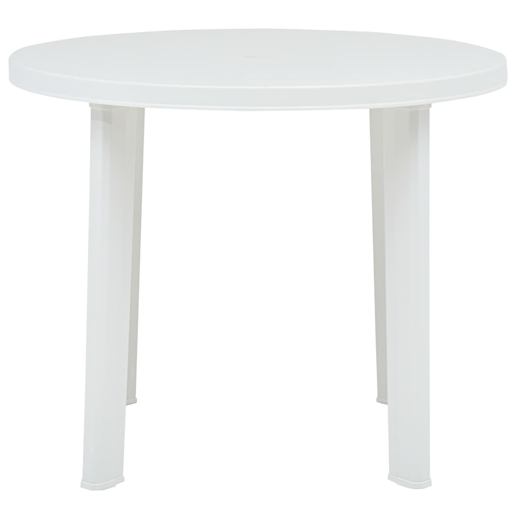 Table de jardin 89 cm en plastique