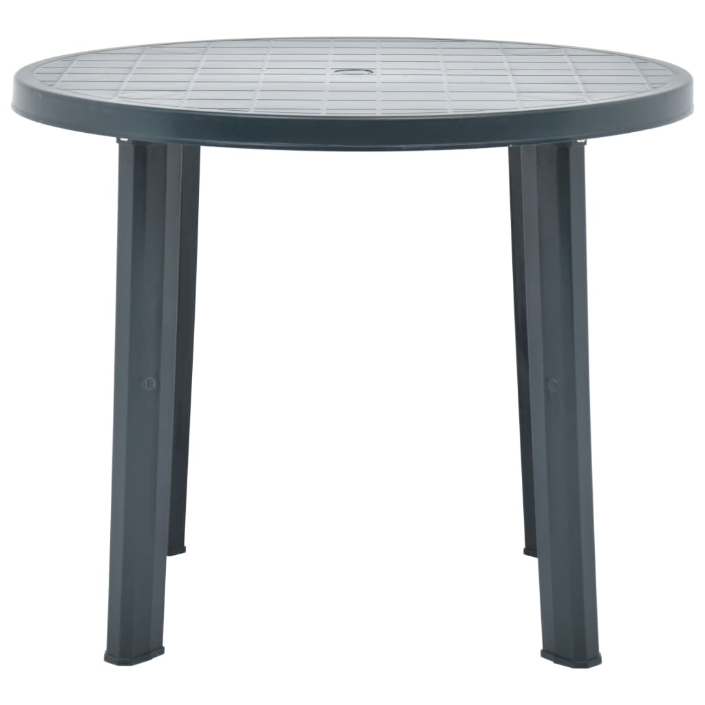 Table de jardin 89 cm en plastique