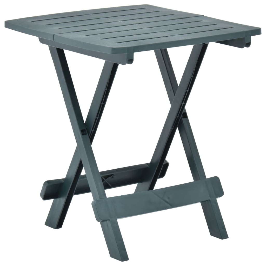 Table de jardin pliante 45x43x50 cm en plastique