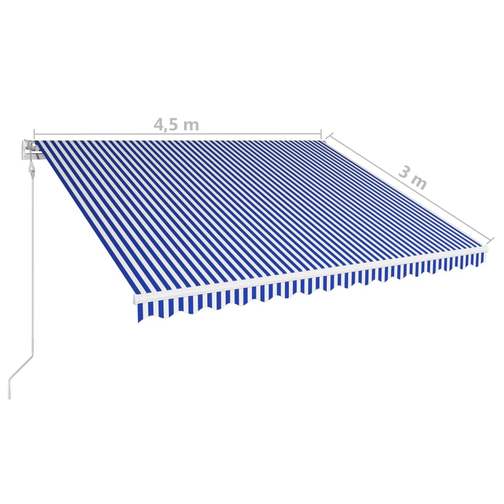 Luifel automatisch uittrekbaar 450x300 cm