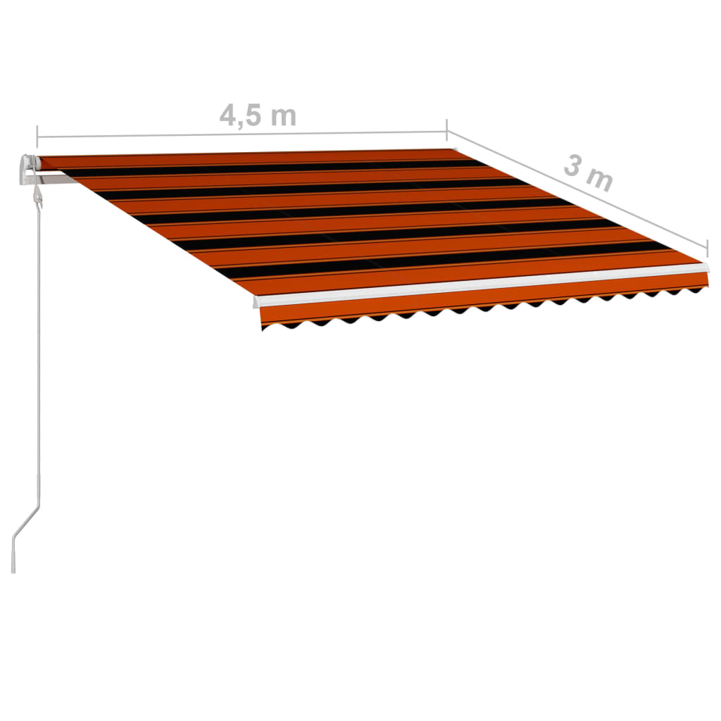 Luifel automatisch uittrekbaar 450x300 cm