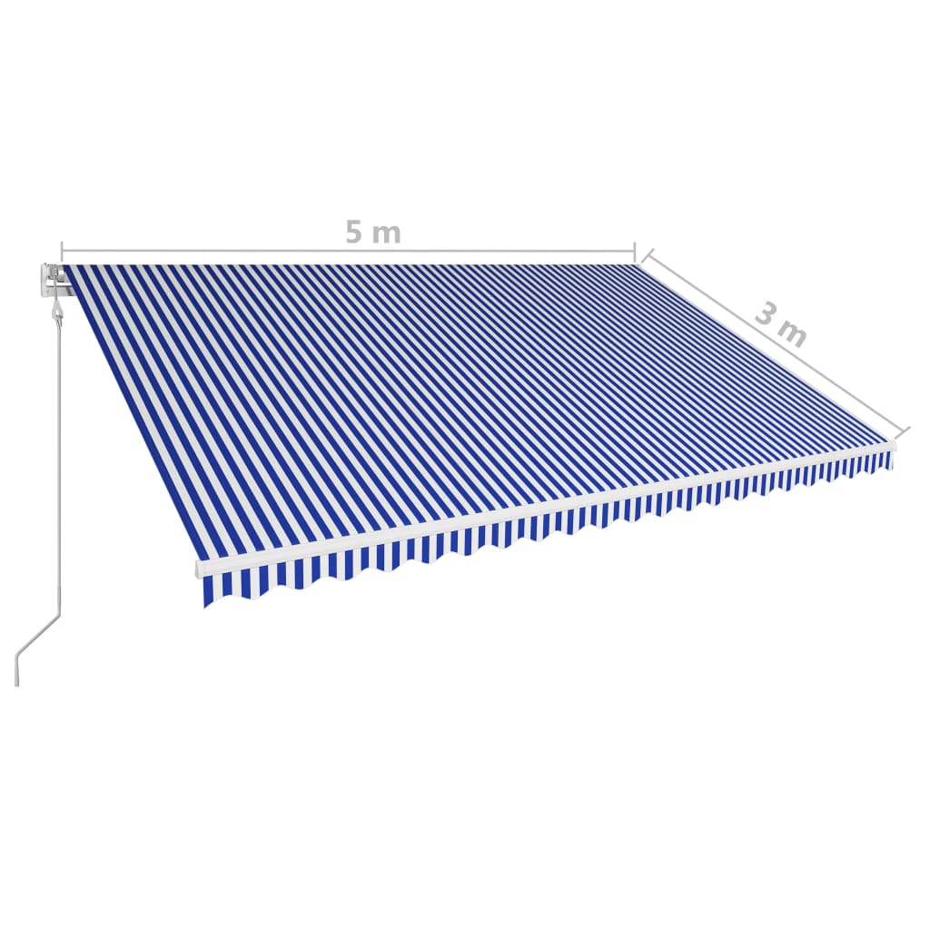 Luifel automatisch uittrekbaar 450x300 cm