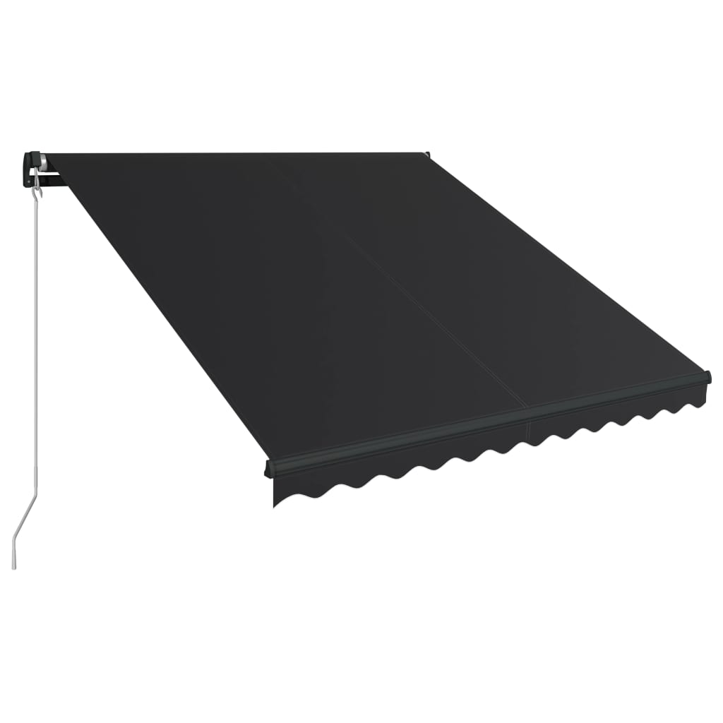 Luifel handmatig uittrekbaar met LED 350x250 cm