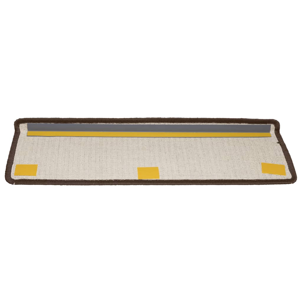 Tapis d'escalier 15 pcs 65x21x4 cm