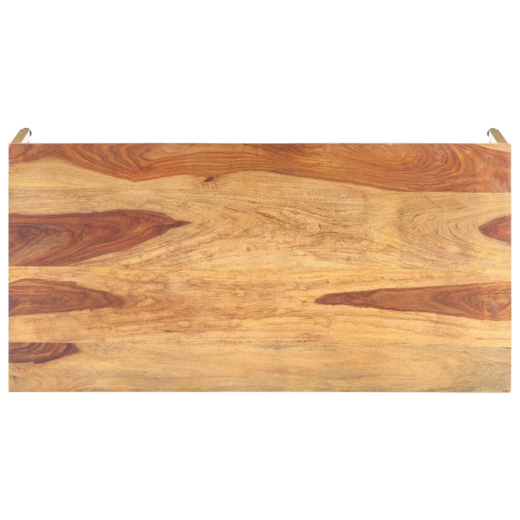 Table basse 120x60x40 cm en bois de Sesham massif