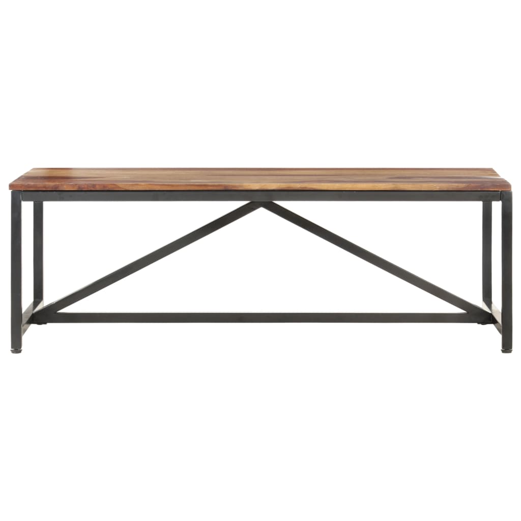 Table basse 120x60x40 cm en bois de Sesham massif