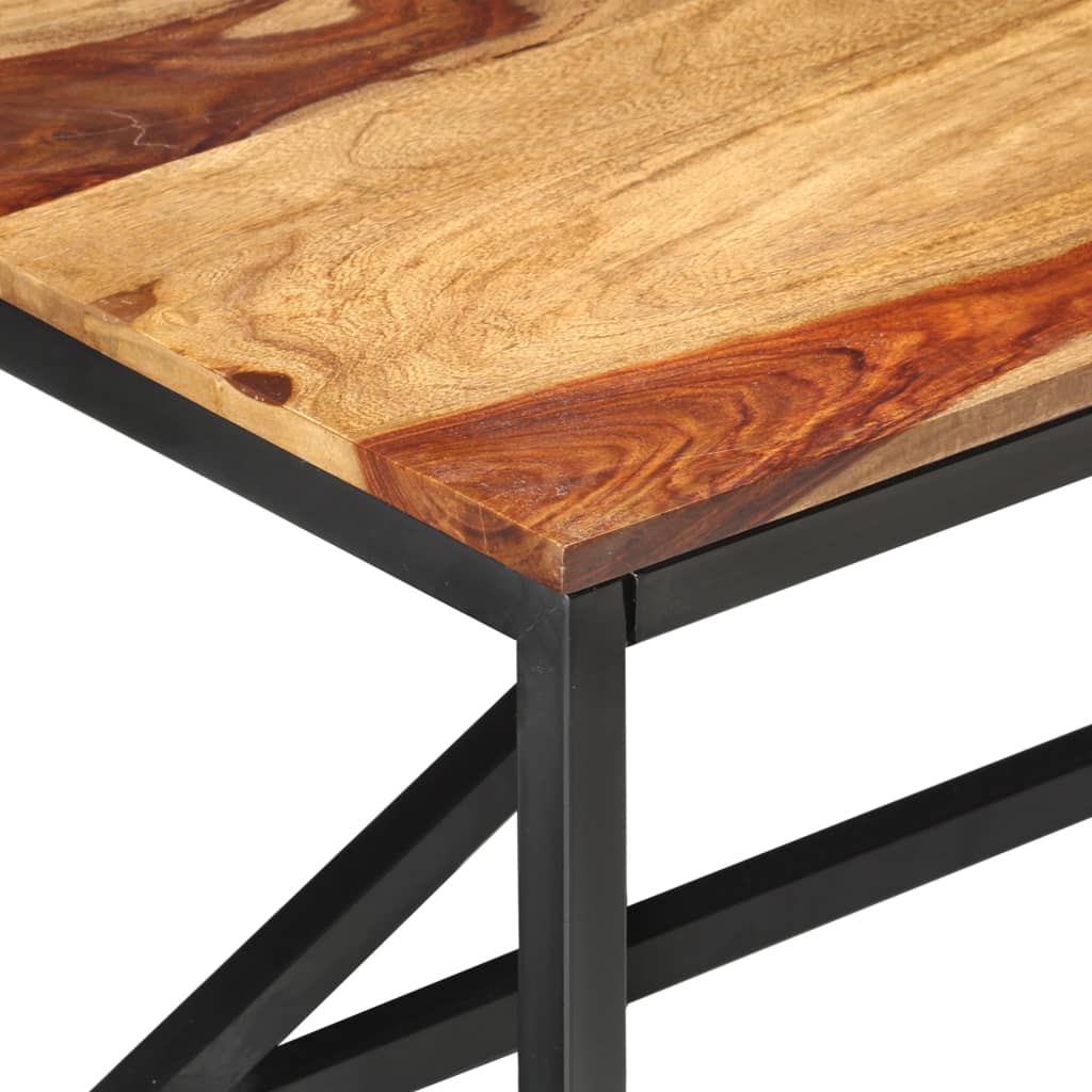 Table basse 120x60x40 cm en bois de Sesham massif