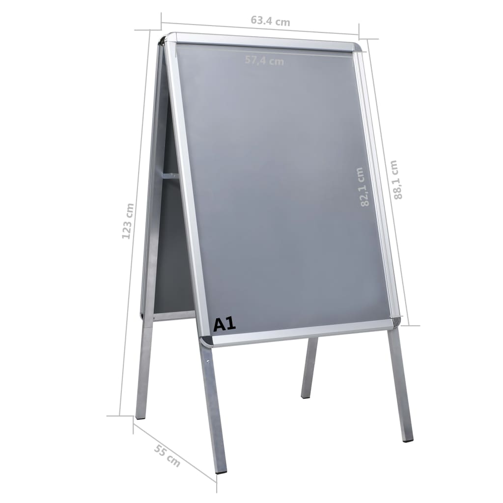 Posterstandaard A1 aluminium