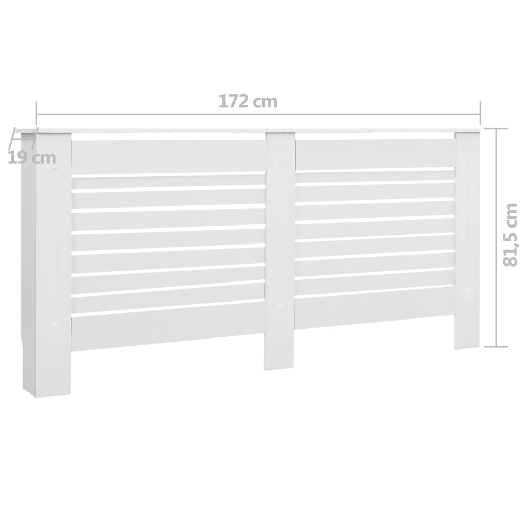 Radiatorombouw 172x19x81,5 cm MDF