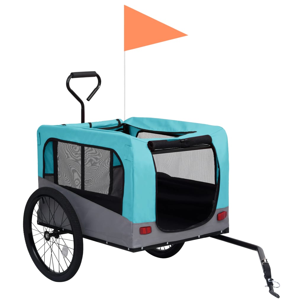 Chariot pour chien avec remorque à vélo 2 en 1