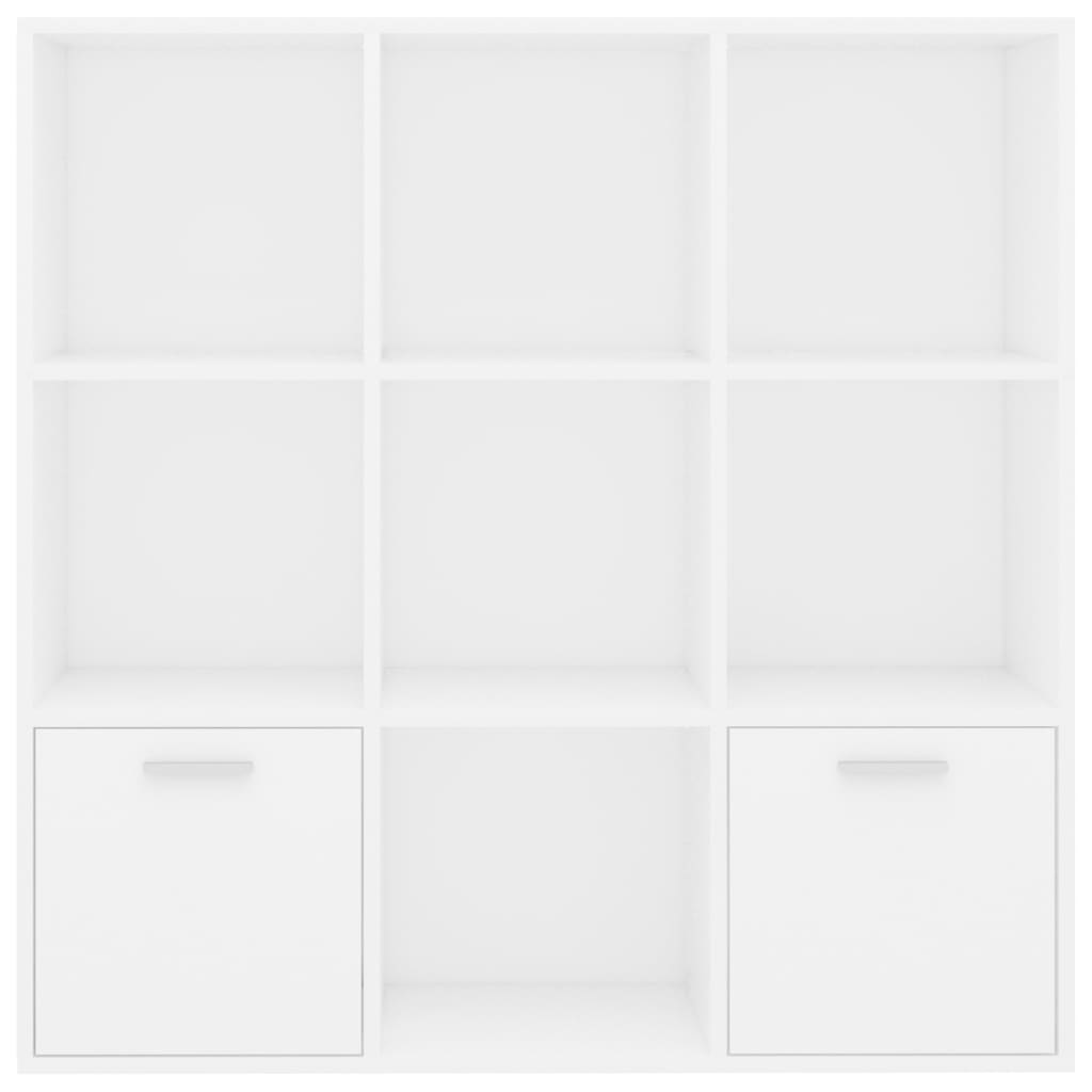 Boekenkast 98x30x98 cm eikenkleurig