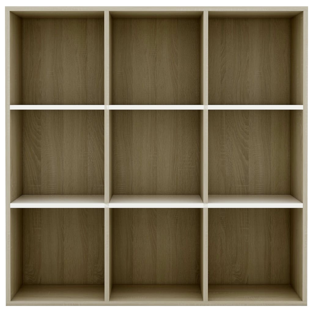 Boekenkast 98x29x97,5 cm eikenkleurig