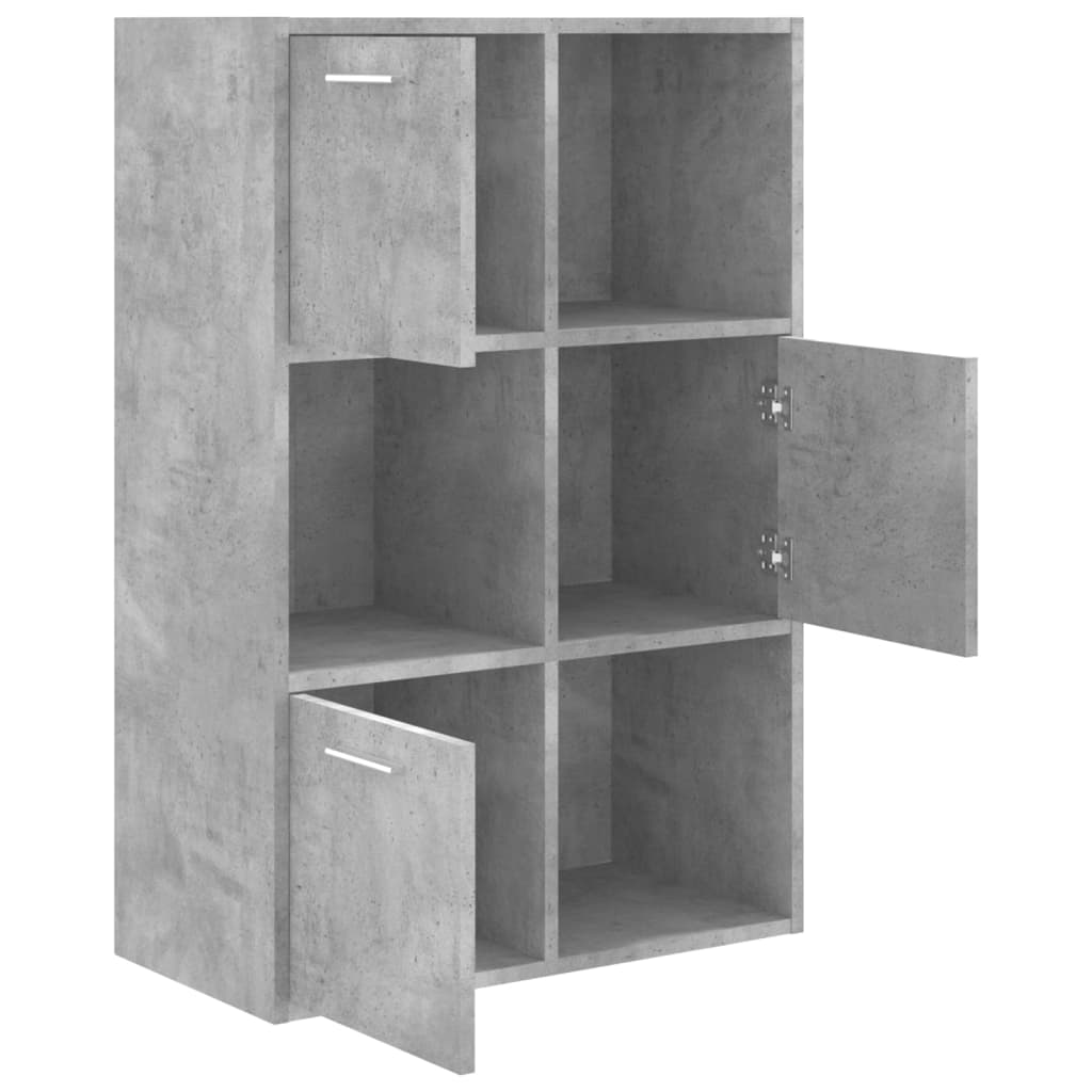 Opbergkast 60x29,5x90 cm bewerkt hout