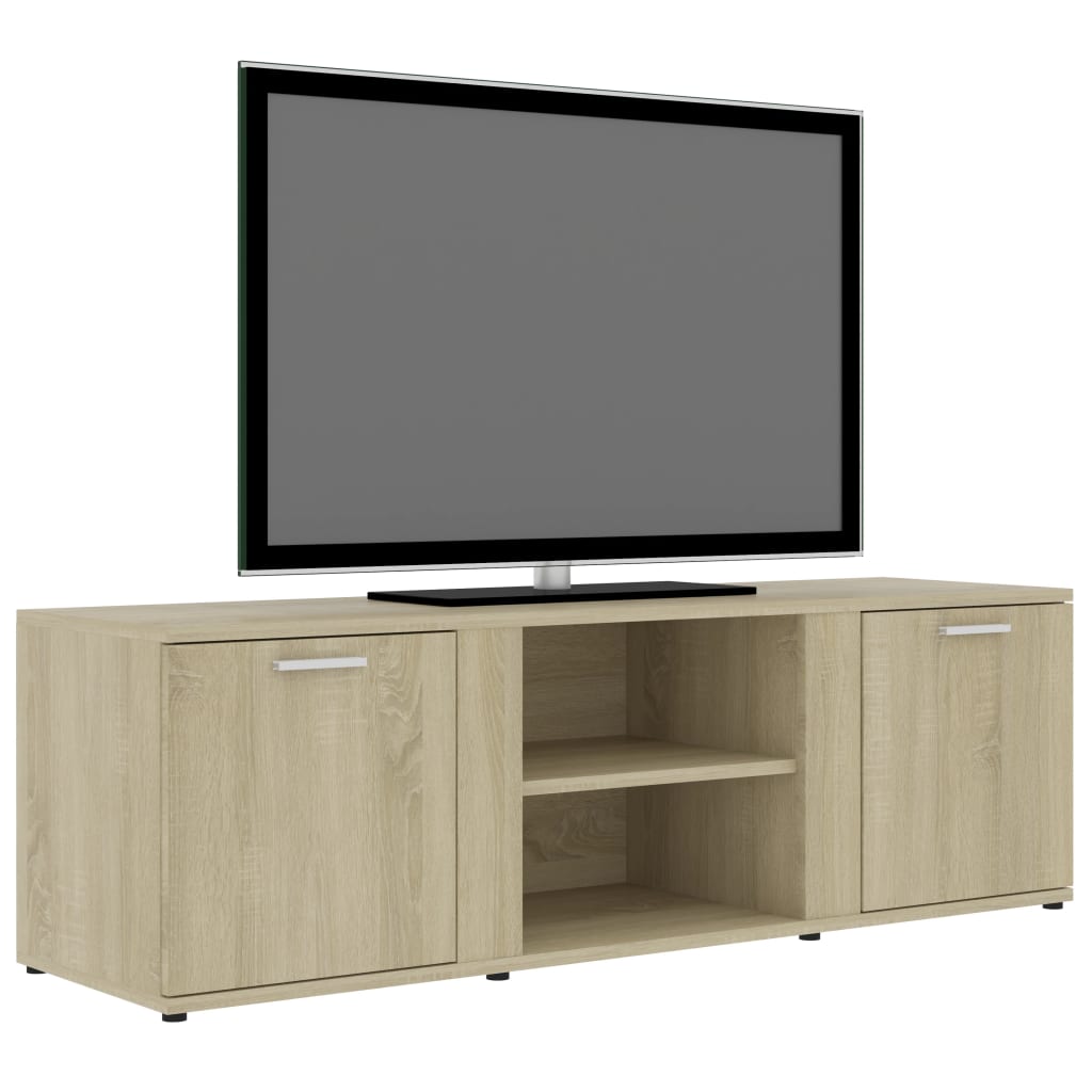 Tv-meubel 120x34x37 cm bewerkt hout