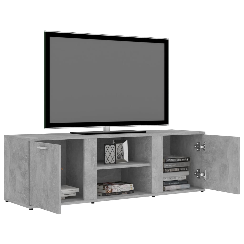 Tv-meubel 120x34x37 cm bewerkt hout artisanaal eikenkleur