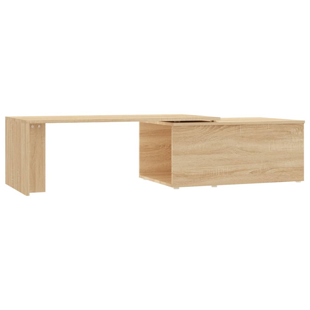 Salontafel 150x50x35 cm bewerkt hout