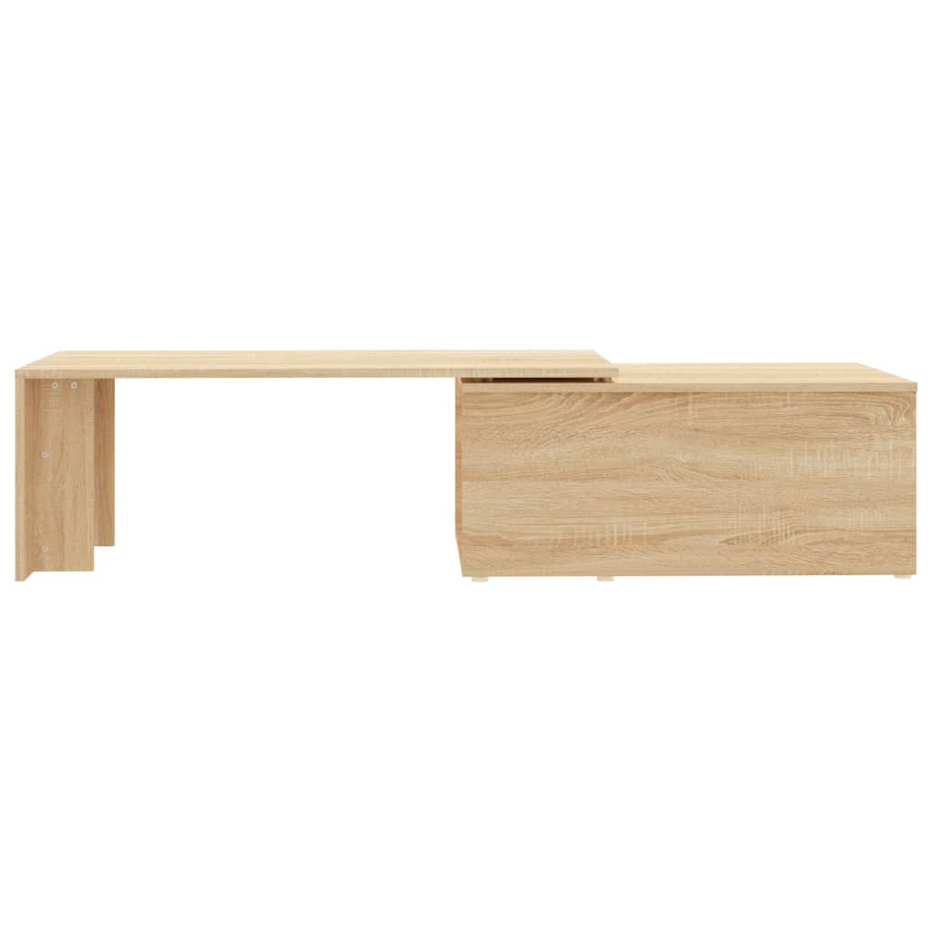 Salontafel 150x50x35 cm bewerkt hout