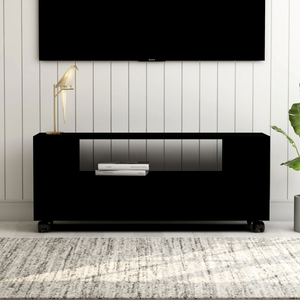 Tv-meubel 120x35x48 cm bewerkt hout eikenkleurig