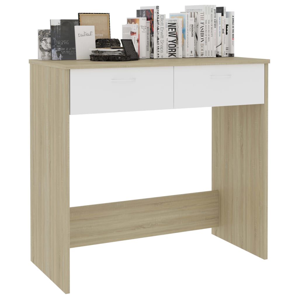 Bureau 80x40x75 cm bewerkt hout