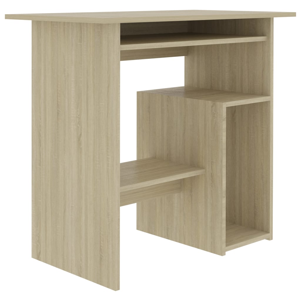 Bureau 80x45x74 cm bewerkt hout