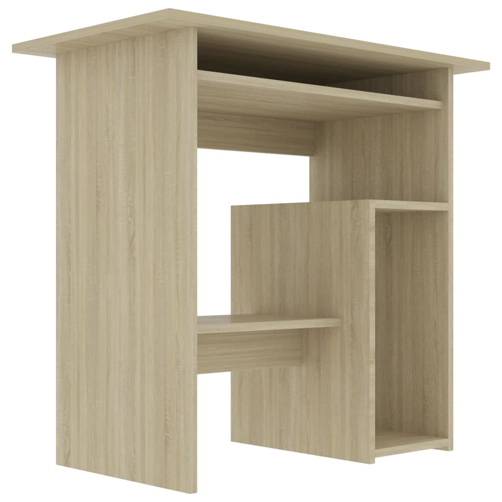 Bureau 80x45x74 cm bewerkt hout