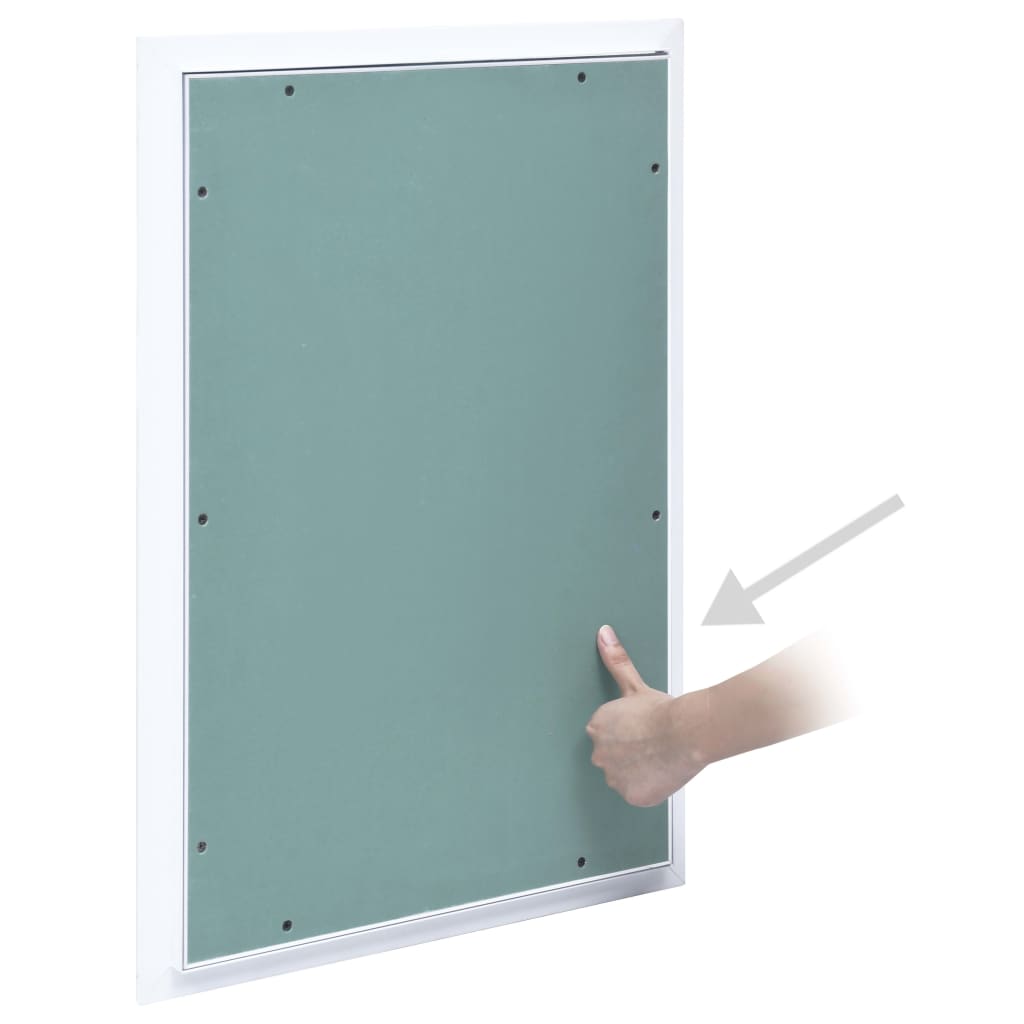 Toegangspaneel met aluminium frame en gipsplaat 400x600 mm