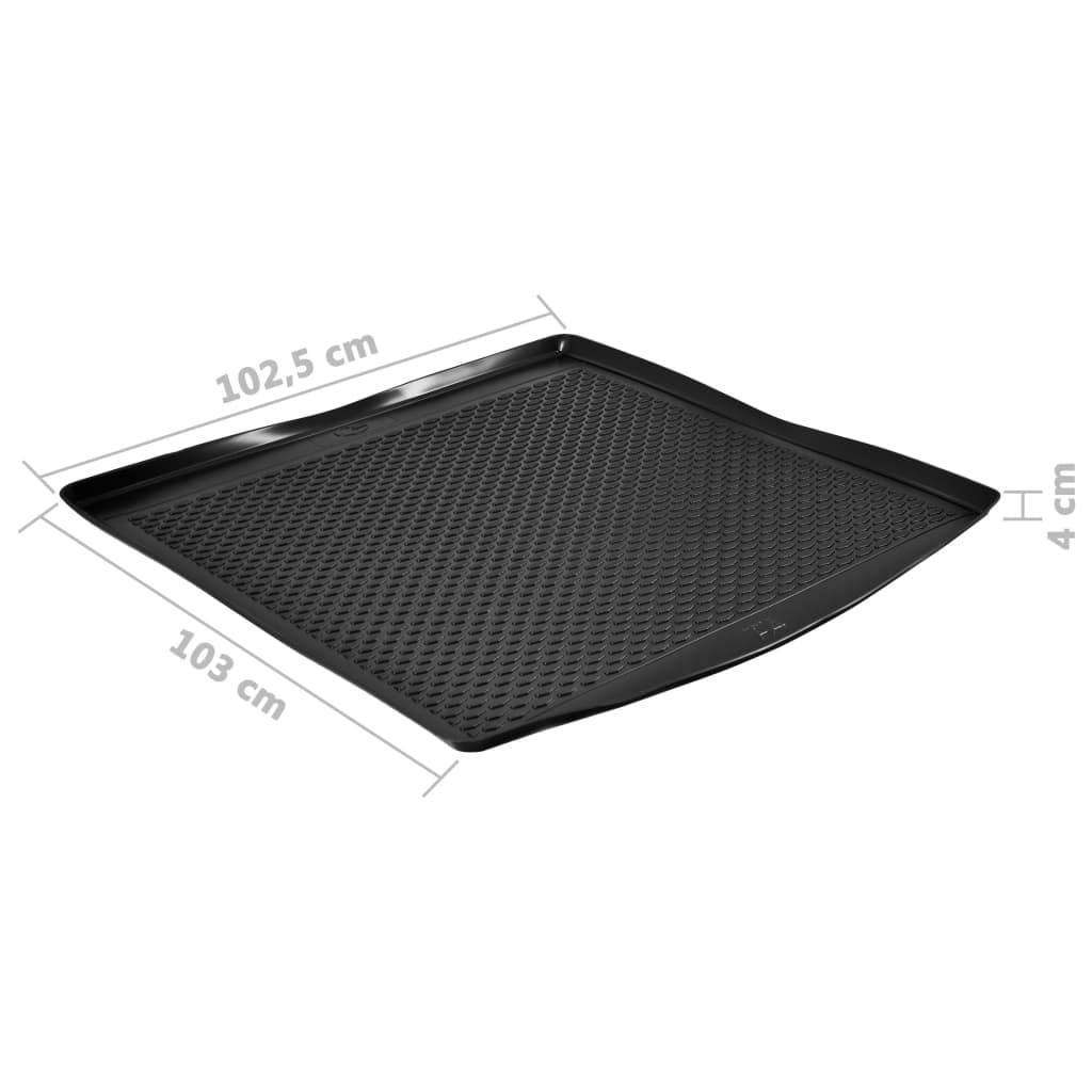 Kofferbakmat voor Seat Toledo (2012-) rubber