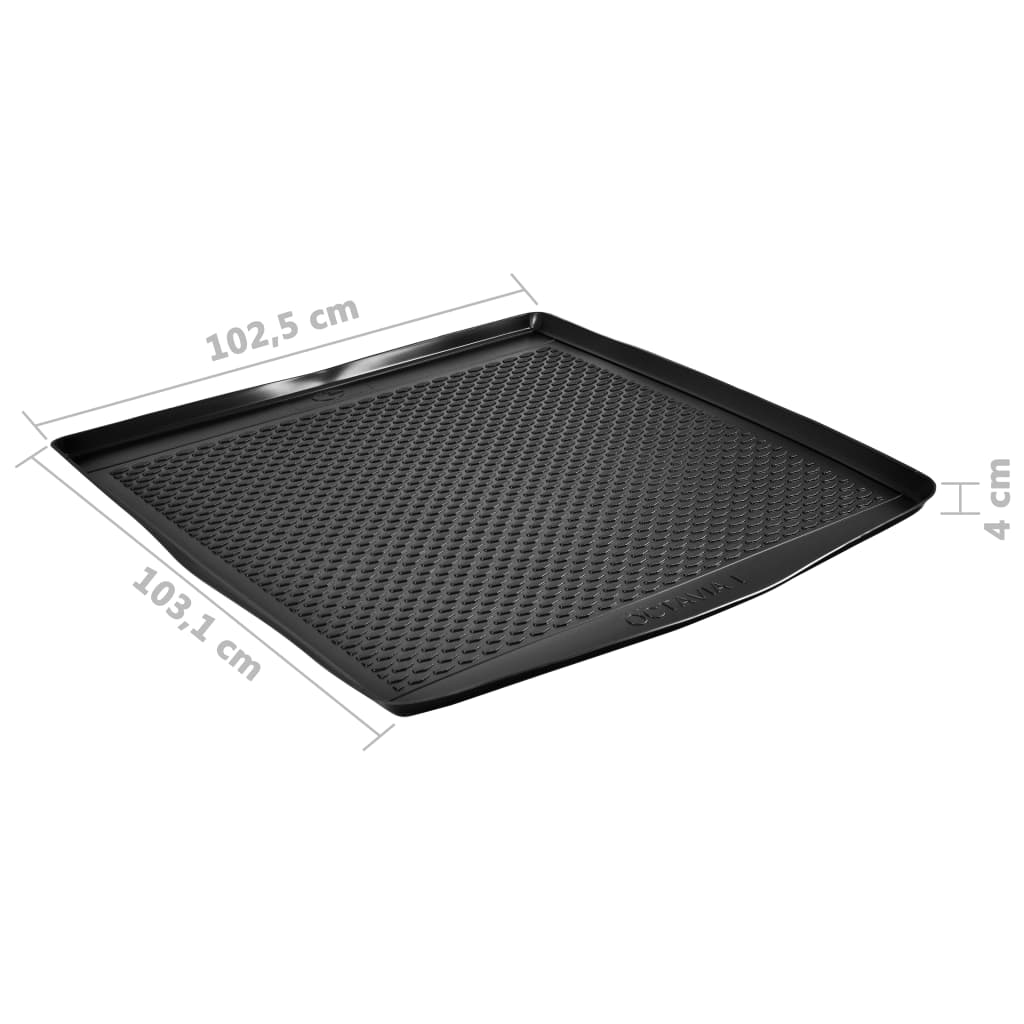 Kofferbakmat voor Seat Toledo (2012-) rubber