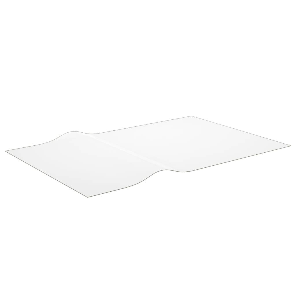 Protège table 90x90 cm 2 mm PVC