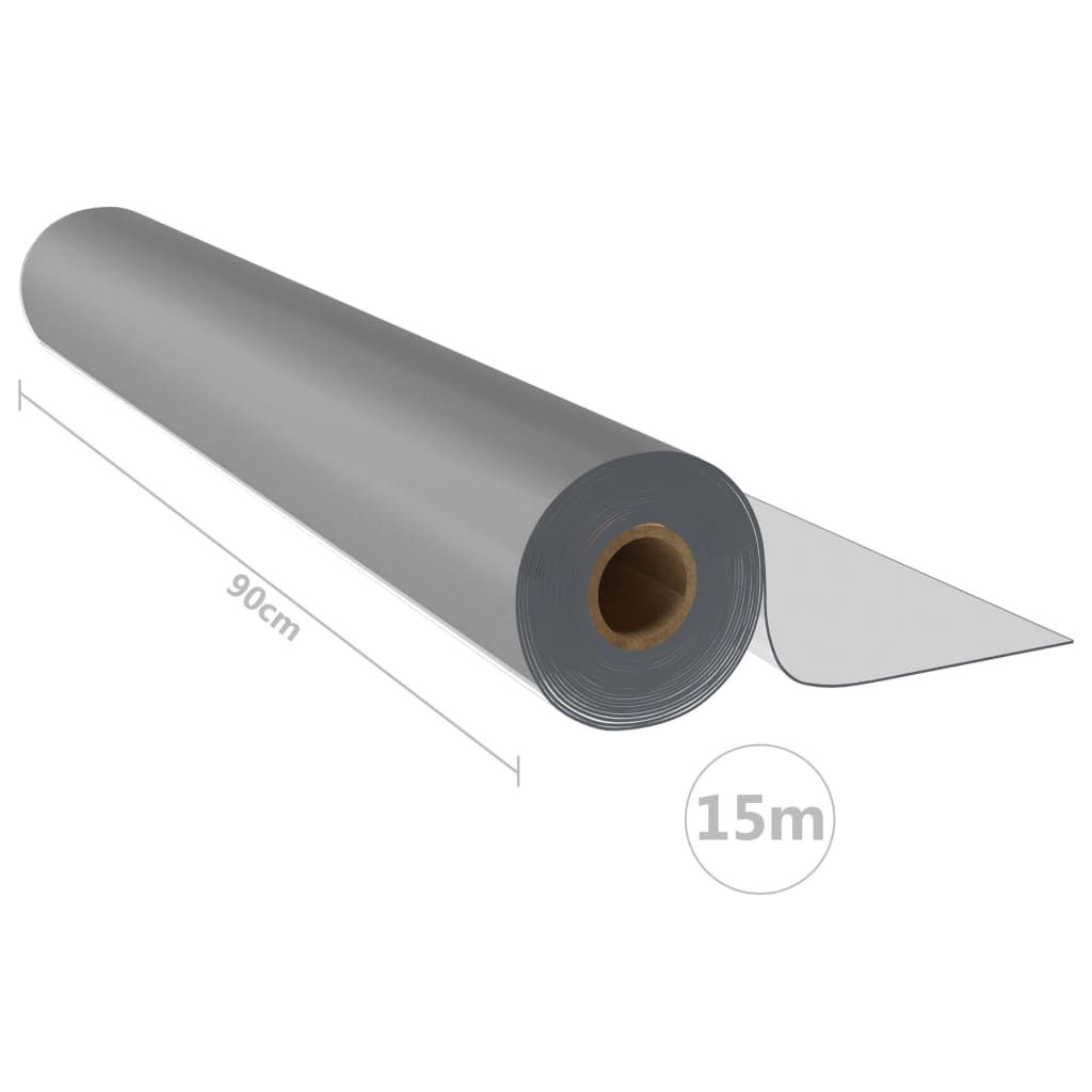 Rouleau de protection de table 0,9x15 m 2 mm PVC mat